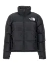 The North Face Lightweight Puffer Jacket With High Collar In Blue