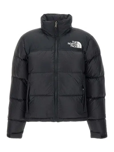 The North Face Short Down Jacket In Black