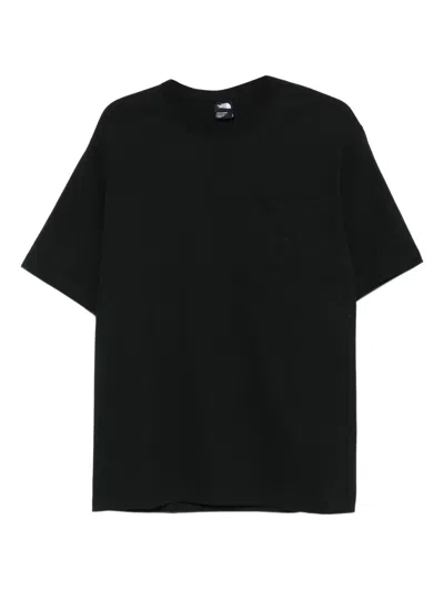 The North Face Chest-pocket T-shirt In Black