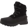 The North Face Chilkat V Mens Lace-up Suede Winter & Snow Boots In Black