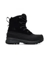 The North Face Chilkat V Lace 5lw3 Men Black Suede Waterproof Hiking Boot Rns029 In Black