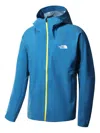 The North Face Circadian Hooded Zip-front Jacket In Blue