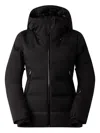 The North Face Cirque Hooded Puffer Jacket In Black
