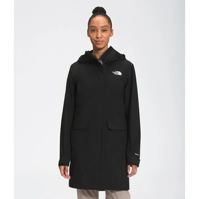The North Face City Breeze Rain Parka Ii Jacket Women's Black Hooded Ups30