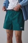 The North Face Class V Pathfinder Belted 5-inch Shorts In Deep Nori