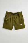 The North Face Class V Pathfinder Belted Short In Forest Olive, Men's At Urban Outfitters