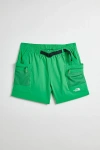 The North Face Class V Pathfinder Belted Short In Optic Emerald, Men's At Urban Outfitters