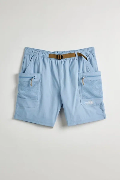 The North Face Class V Pathfinder Belted Tech Short In Steel Blue, Men's At Urban Outfitters In Steel Blue