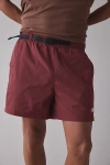 The North Face Class V Pathfinder Belted Shorts In Sumac
