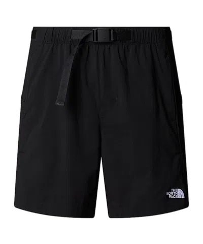 The North Face Bermuda Cotton Shorts Elasticated Waistband In Black