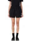 The North Face Waistband Elastic Pockets Side Shorts In Black