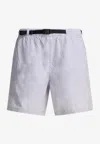 The North Face Swimwear With Back Pocket And Belt Loops In Purple