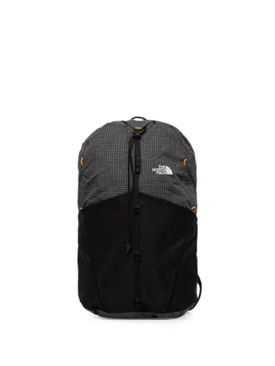 The North Face Clyffe Grid-print Mesh-panel Backpack In Black