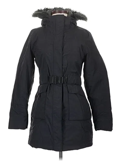 Pre-owned The North Face Coat In Black
