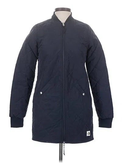 Pre-owned The North Face Coat In Blue