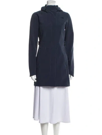 Pre-owned The North Face Coat In Blue