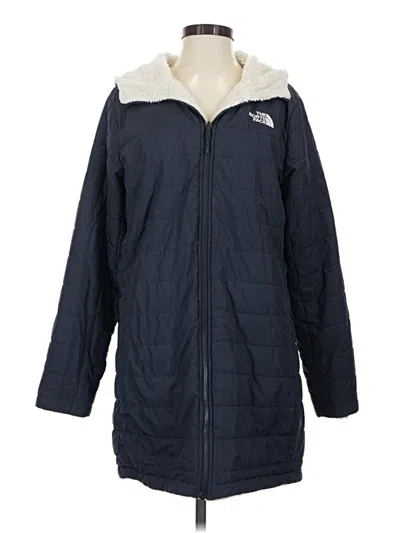 Pre-owned The North Face Coat In Blue