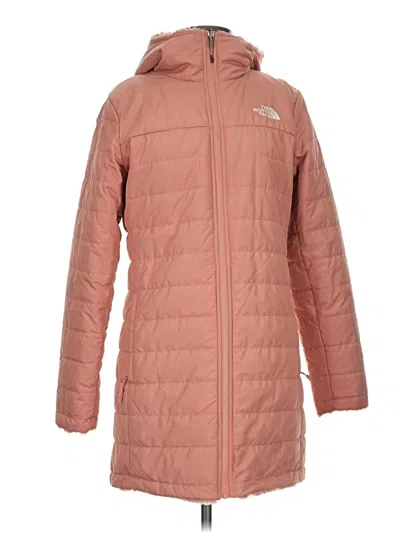 Pre-owned The North Face Coat In Brown