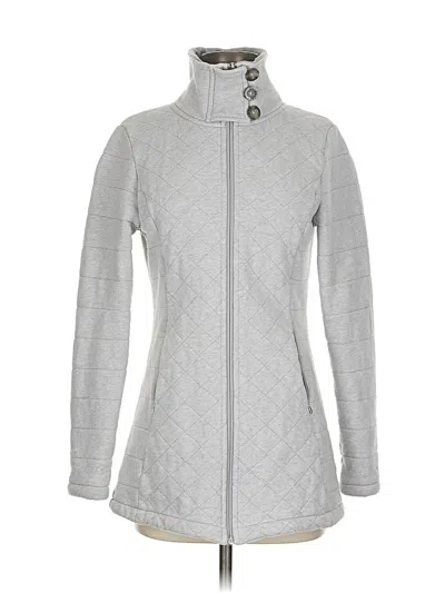 Pre-owned The North Face Coat In Gray