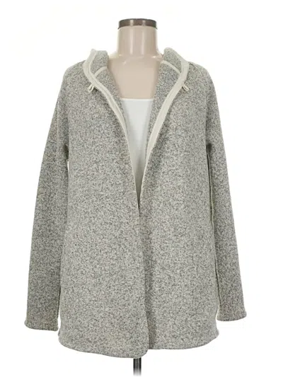 Pre-owned The North Face Coat In Gray