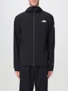 The North Face Dryvent Mono Black Jacket With Logo Printed On The Front In Tech Fabric Man In Schwarz