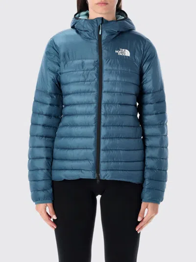 THE NORTH FACE JACKET THE NORTH FACE WOMAN COLOR BLUE,H51015009