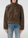 The North Face Extreme Pile-texture Half-zip Pullover In Brown