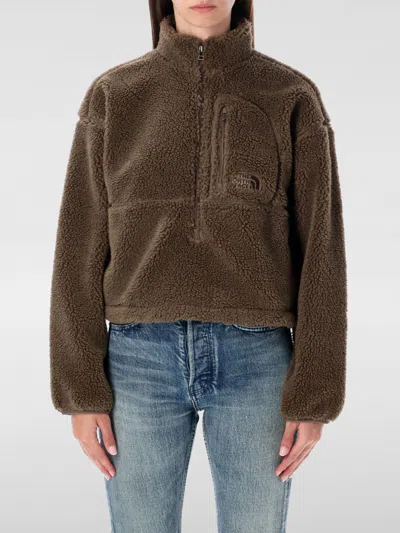 THE NORTH FACE JACKET THE NORTH FACE WOMAN COLOR BROWN,H42328032
