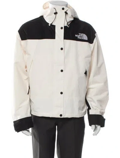 Pre-owned The North Face Colorblock Pattern Bomber Jacket In Multi