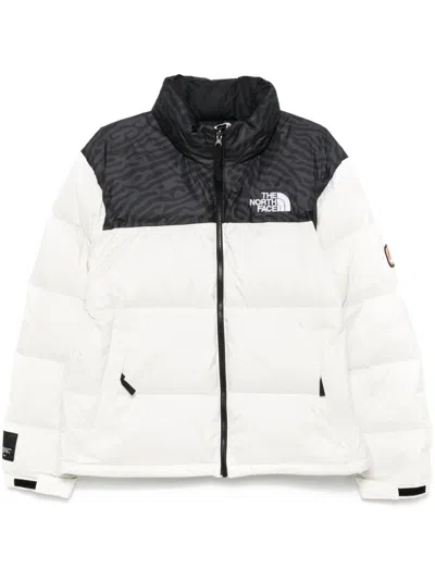 THE NORTH FACE COLOURBLOCK PUFFER JACKET