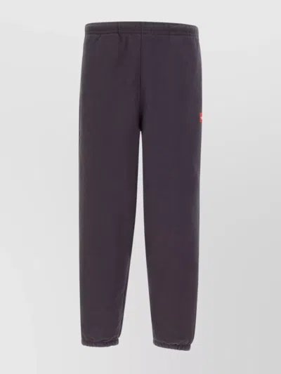 The North Face Comfortable Straight Trousers Elastic Cuffs In Gray