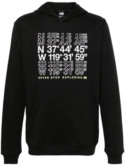 The North Face Coordinates Hoodie In 黑色