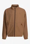 The North Face Jackets Featuring Elastic Cuffs And High Collar In Brown