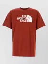 The North Face Cotton Blend Crew Neck Short Sleeve T-shirt In Red