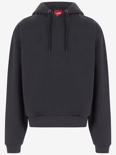 The North Face Cotton Blend Sweatshirt In Gray