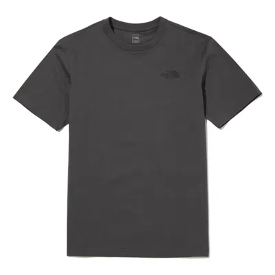 The North Face Cotton Logo T-shirt 'brown' In Black