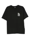 The North Face Bubble Logo Relaxed Ss Tee In Black