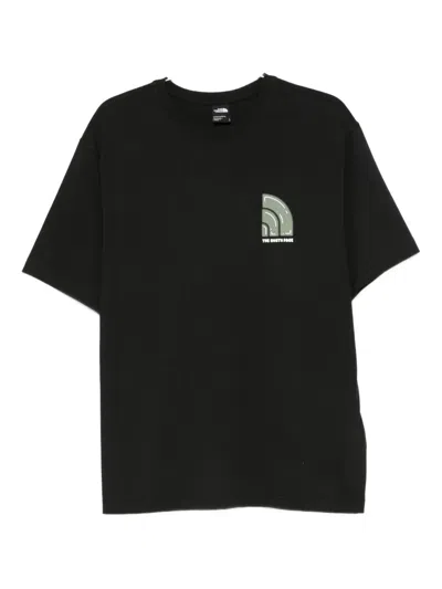 The North Face Cotton T-shirt In Black