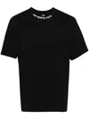 The North Face Cotton T-shirt In Black With Logo In Black