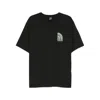 The North Face Bubble Logo Relaxed Ss Tee In Black