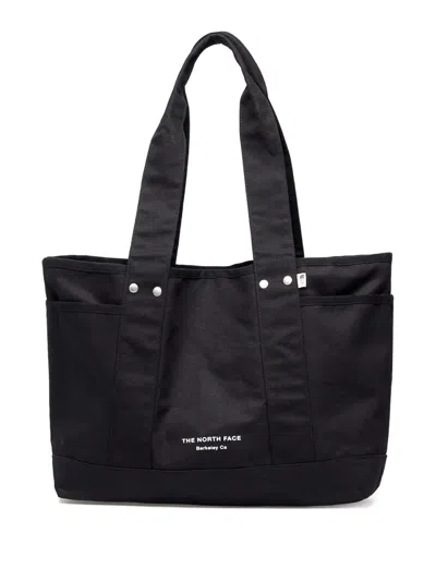 The North Face Cotton Tote Bag In Black