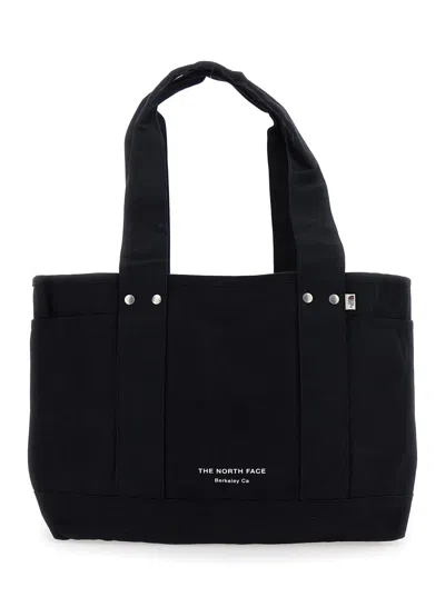 The North Face Cotton Tote In Black