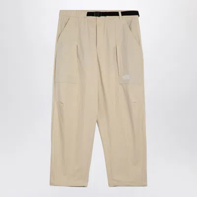 THE NORTH FACE THE NORTH FACE  CREAM COTTON-BLEND TROUSERS