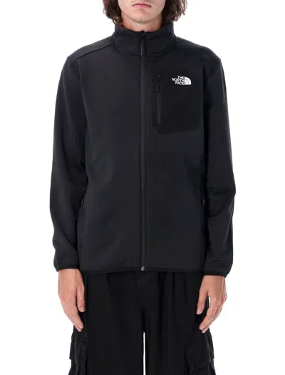 The North Face Crest Full-zip Fleece In 黑色