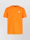 The North Face Crew Neck T-shirt In Orange With Logo