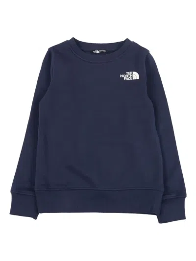 The North Face Kids' Crew-neck Sweatshirt In Blue