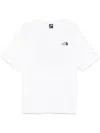The North Face Crew Neck T-shirt In Bianca With Logo In White