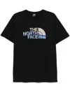 The North Face Crew Neck T-shirt In Black With Logo