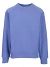 The North Face Crewneck Cotton Sweatshirt Sweatshirts Violet In Violet
