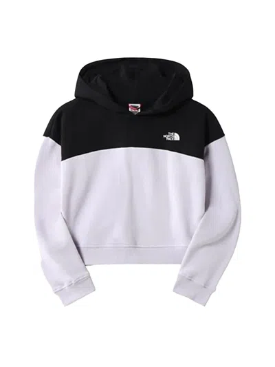 The North Face Cropped Sweatshirt "drew Peak" In White